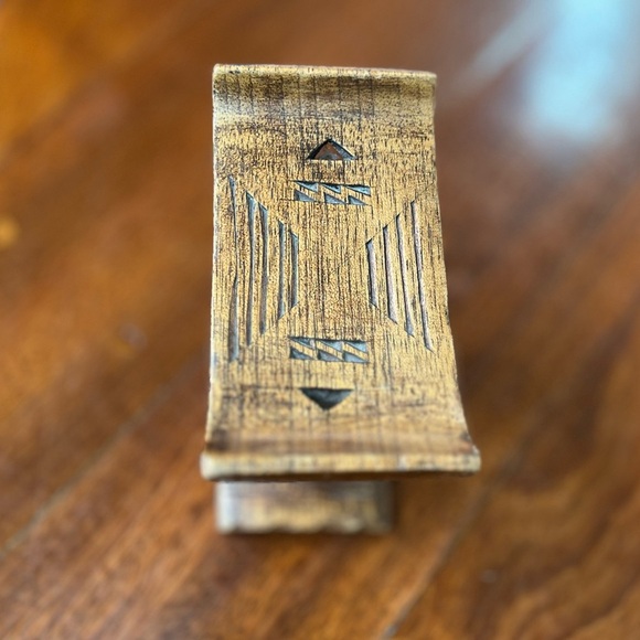 Vintage African Ashanti Headrest - Picture 7 of 10